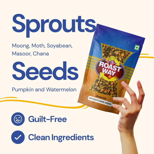 Sprouts Over Seeds (Roasted Snack) – 400g