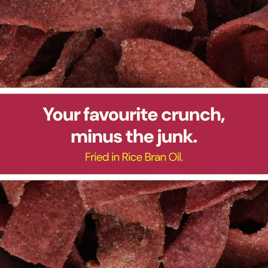 Beetroot Chips (Cream & Onion) – Crispy and Crunchy (150 g)