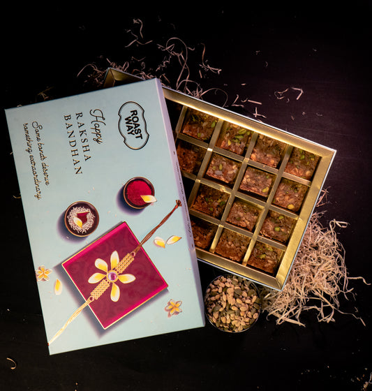 Shree Ras – Mishri Gulkand & Roasted Nut Sweet | Rakhi Special Box | 500g