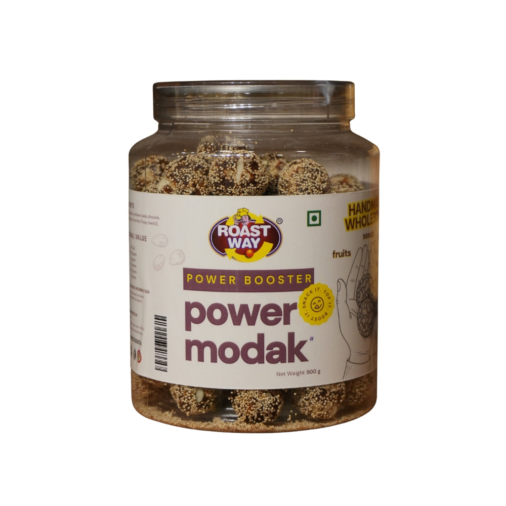 Power Modak Power Booster – Roasted Nuts, Seeds & Date Balls (500 g)