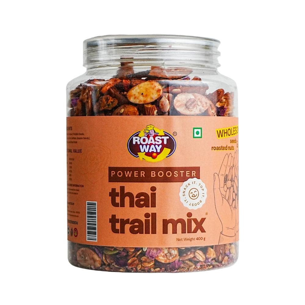 Thai Trail Mix Power Booster – Roasted Nuts, Coconut & Seeds (400 g)