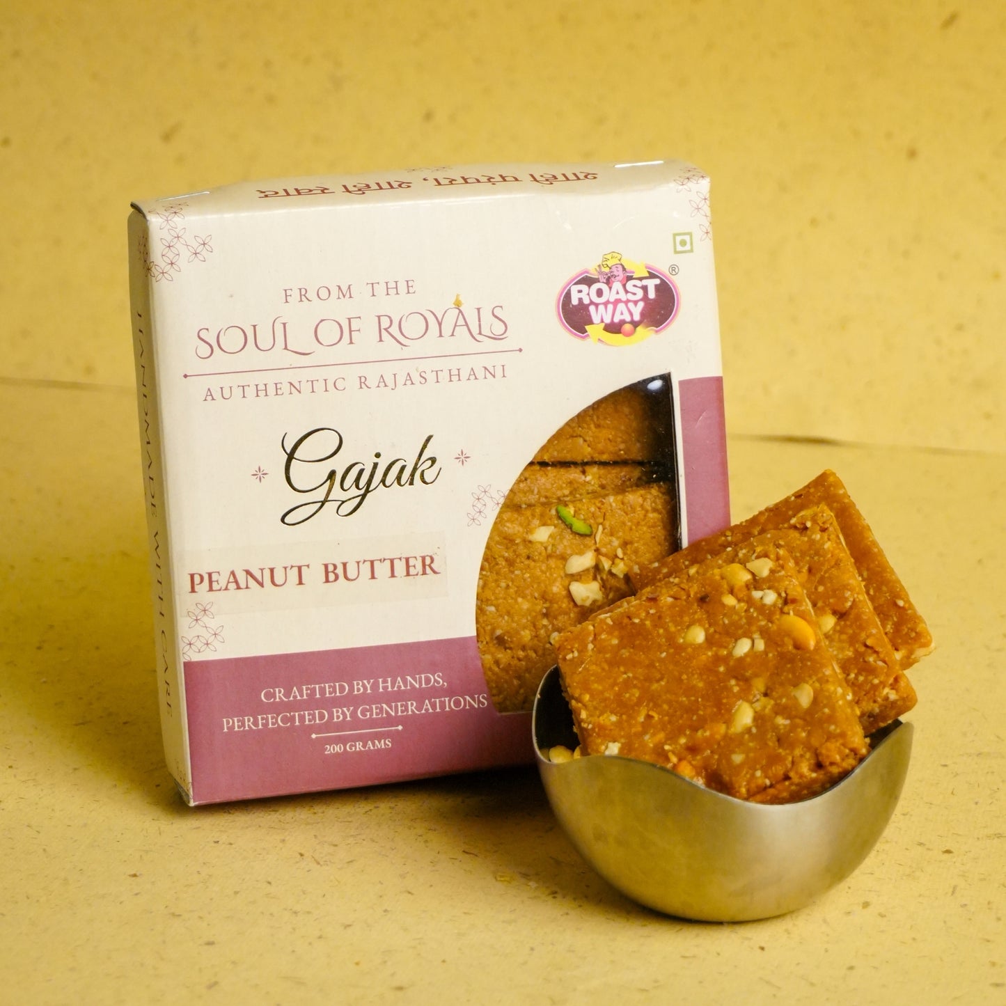 Peanut Butter Gajak - Smooth & Nutty (200g)