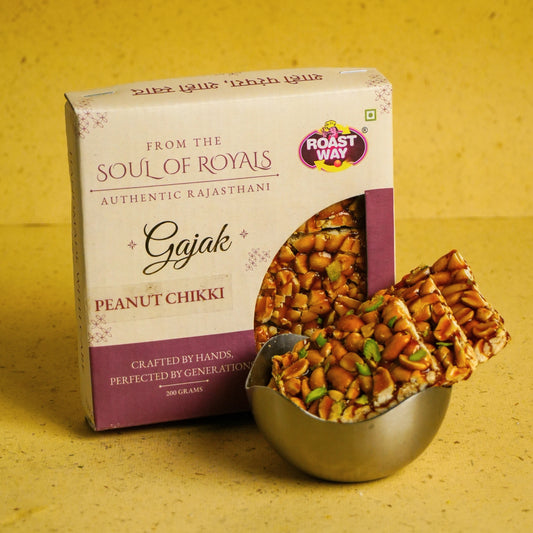 Peanut Chikki Gajak - Crunchy & Traditional (200g)