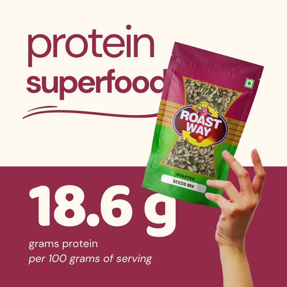 Roasted Seeds Mix (Superfood Snack) – 400g