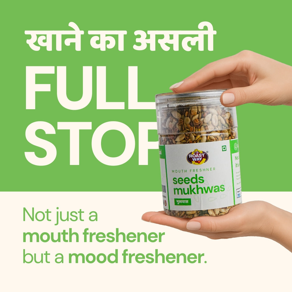 Seeds Mukhwas – Crunchy Roasted Premium Mouth Freshener (150 g)