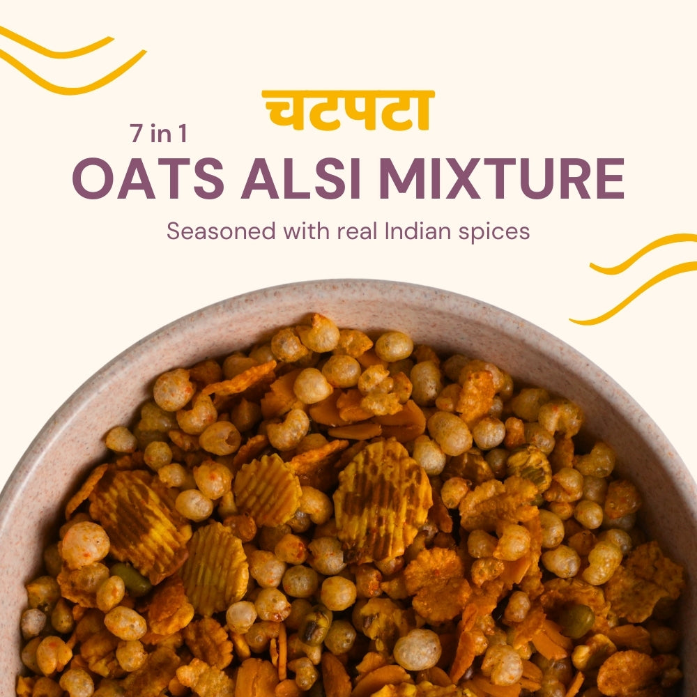 Oats Alsi Mix (Roasted) - 400g