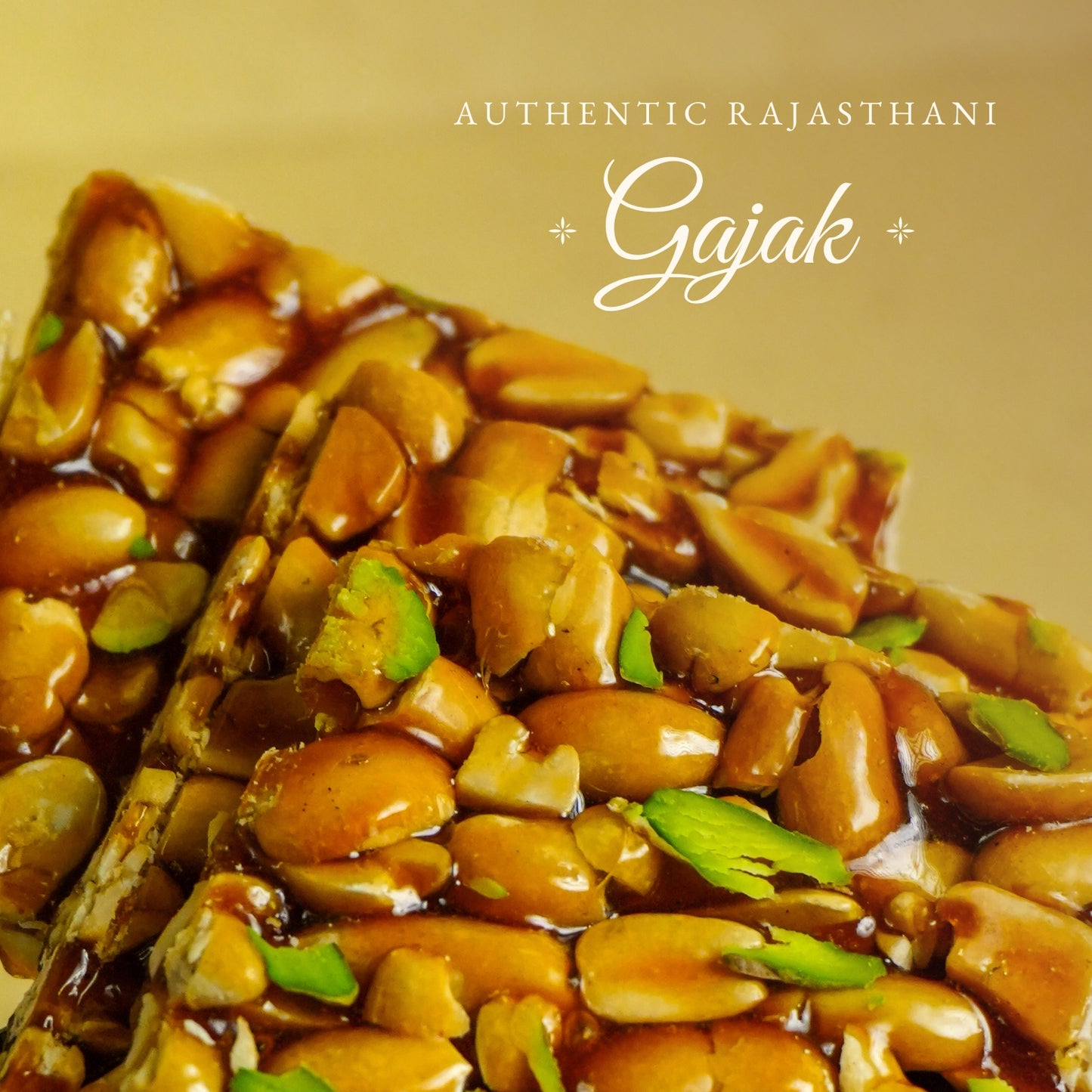 Peanut Chikki Gajak - Crunchy & Traditional (500g)