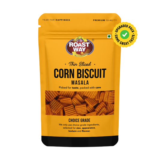 Corn Biscuit – Crispy, Golden & Guilt-Free Crunch (150 g)