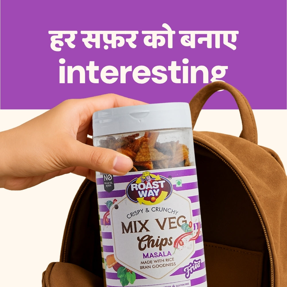 Mix Veg Chips Masala – Crispy and Crunchy (150 g)