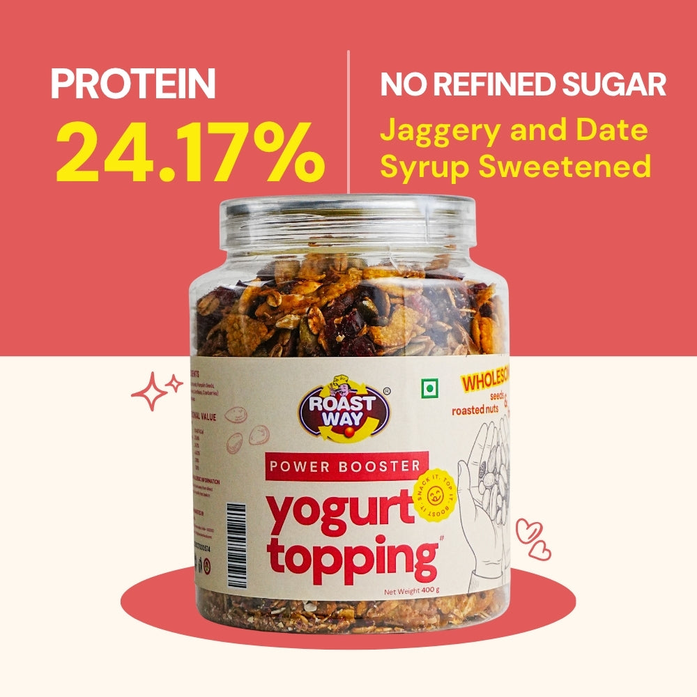 Yogurt Topping Power Booster – Protein-Rich Crunch (400 g)
