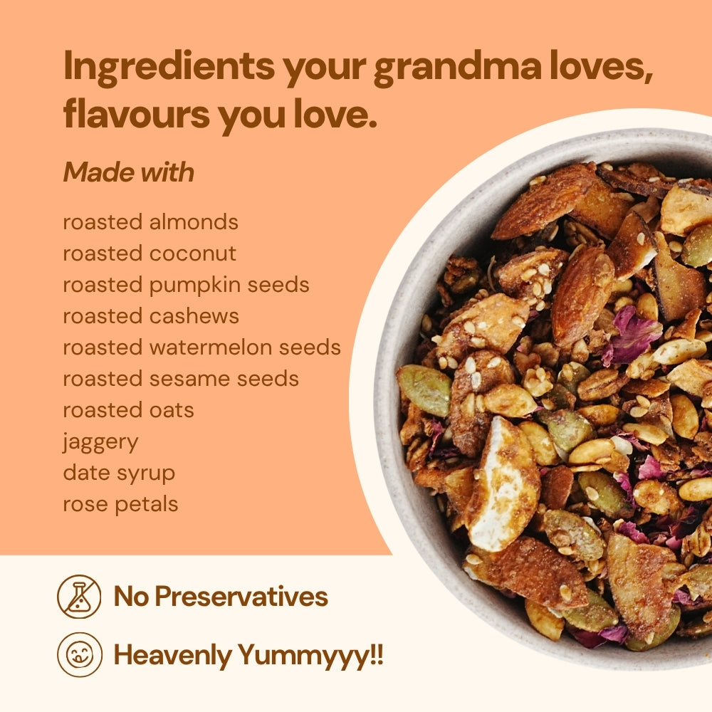 Thai Trail Mix Power Booster – Roasted Nuts, Coconut & Seeds (400 g)