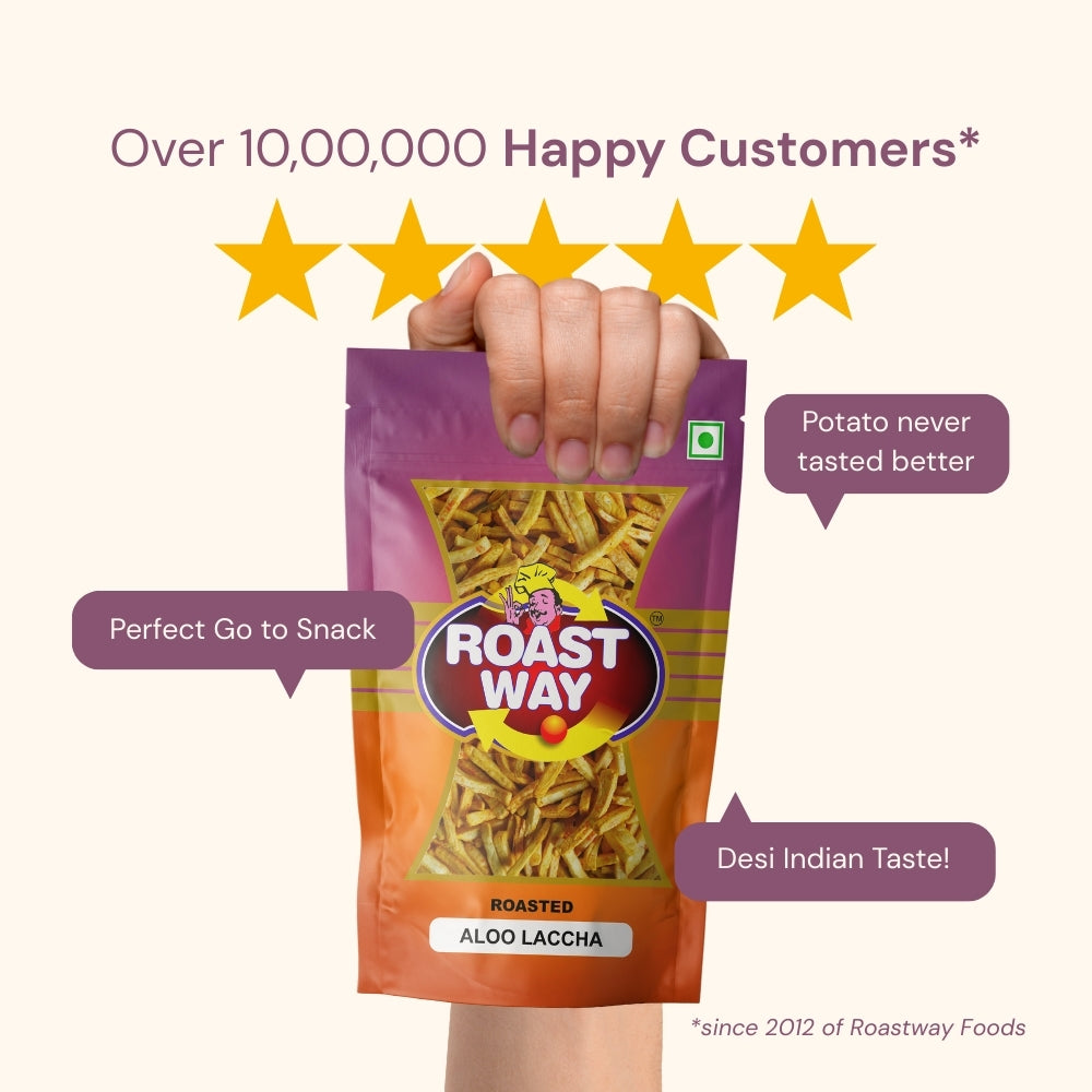 Aloo Laccha (Roasted) - 400g