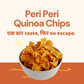 Quinoa Chips (Peri Peri) - Spicy, Crispy & Wholesome (150 g)