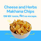 Makhana Chips (Cheese & Herbs) - Crispy and Creamy (150 g)