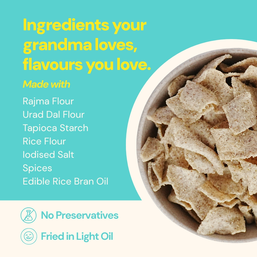 Ragi Chips (Cream & Onion) - Crispy, Creamy & Guilt-Free (150 g)