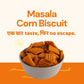 Corn Biscuit – Crispy, Golden & Guilt-Free Crunch (150 g)