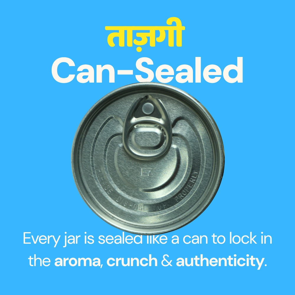 Makhana Chips (Cheese & Herbs) - Crispy and Creamy (150 g)