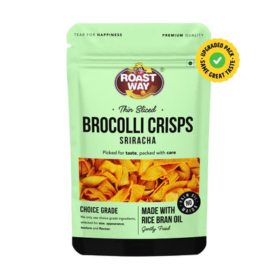 Brocolli Chips - Sriracha Crispy and Crunchy  (150g)