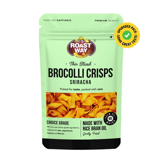 Brocolli Chips - Sriracha Crispy and Crunchy  (150g)