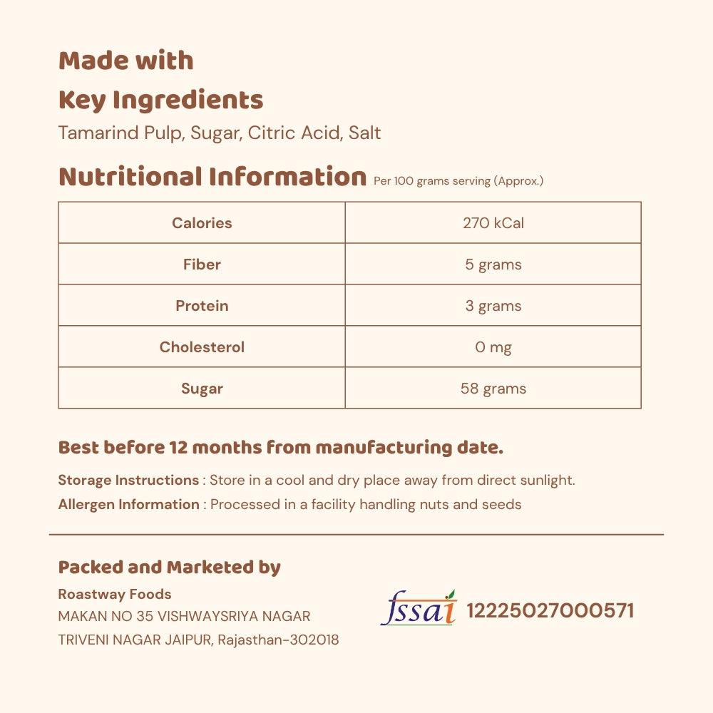 Imli Candy – Tamarind Mouth Freshener (150 g)