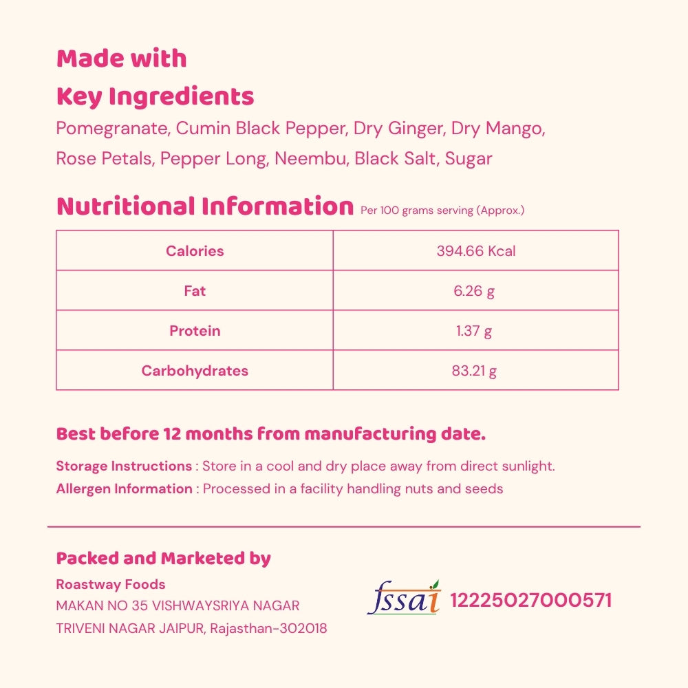 Anardana Goli - Pomegranate Mouth Freshener (250 g)