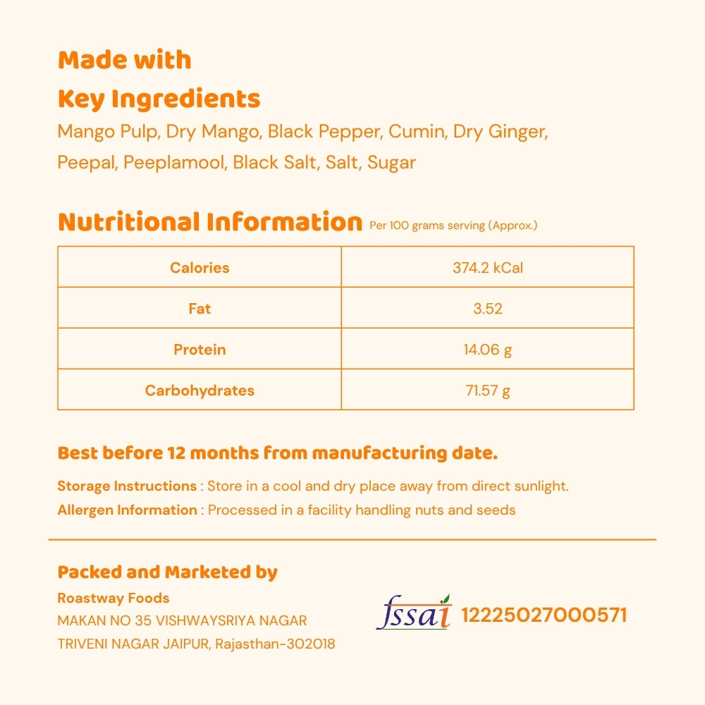 Mango Slice – Tangy Sweet Mouth Freshener (200 g)