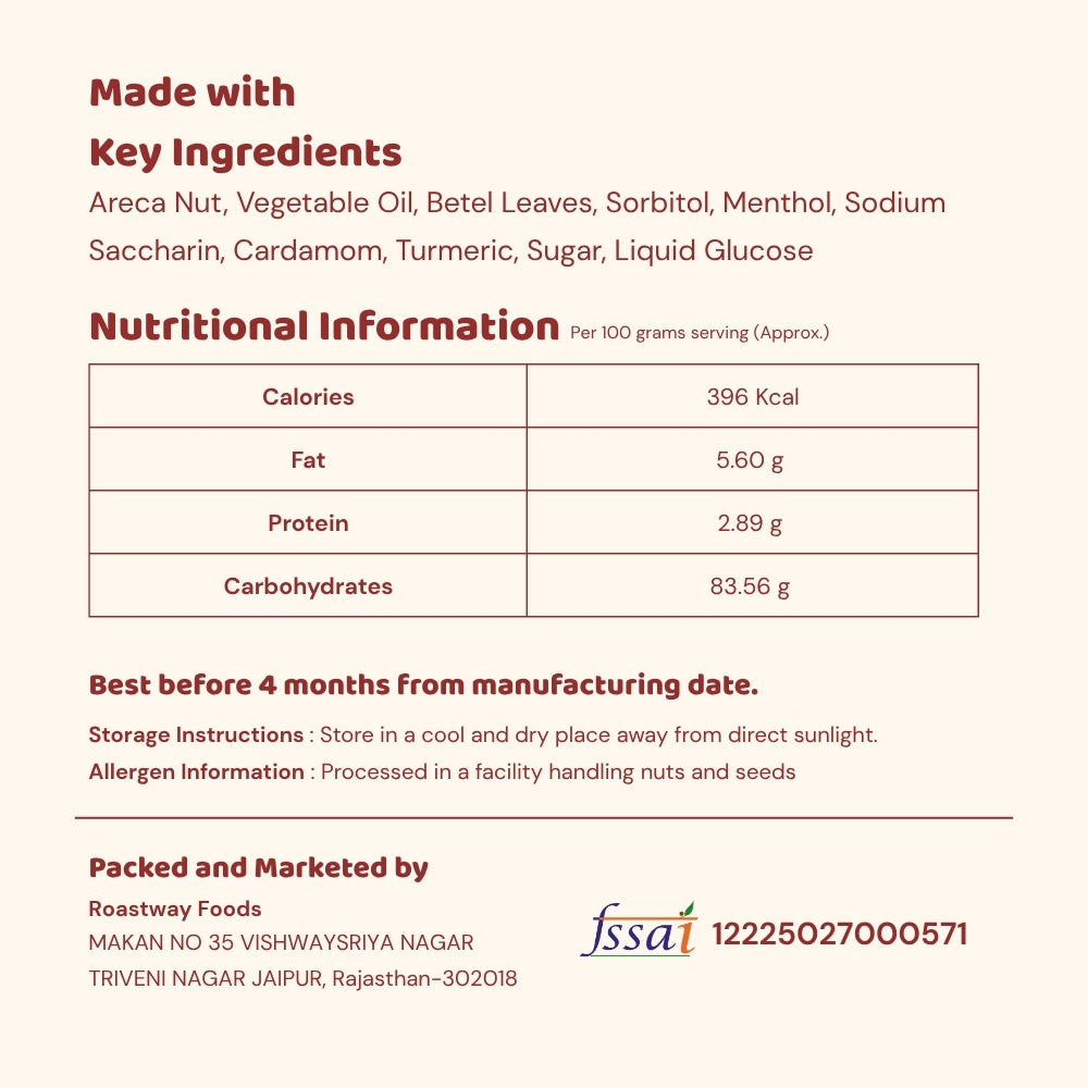 Paan Basanti – Authentic Paan Flavoured Mouth Freshener (150 g)