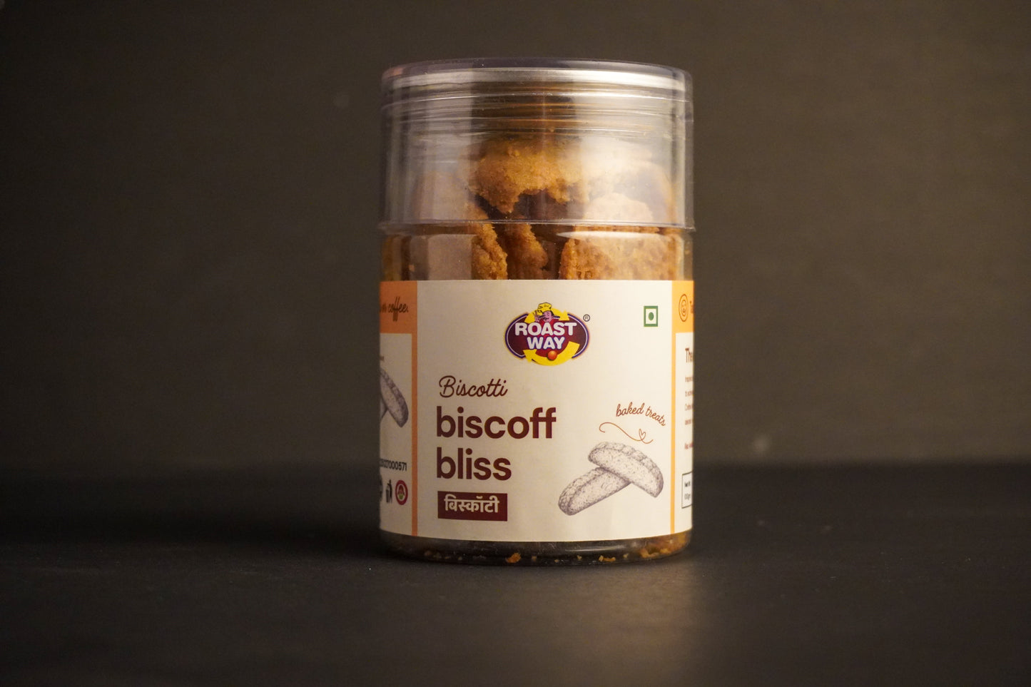 Roastway Biscoff Bliss Biscotti - 300 gm
